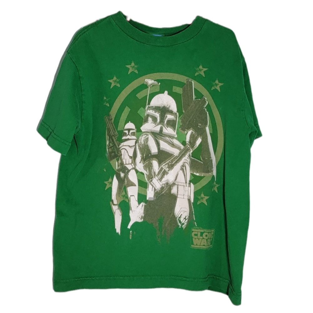 Vintage Star Wars Clone Wars T-Shirt Youth Small